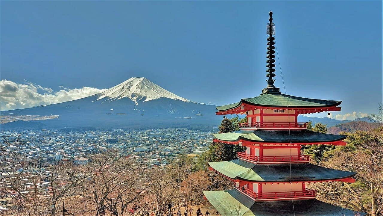 Japan travel scene